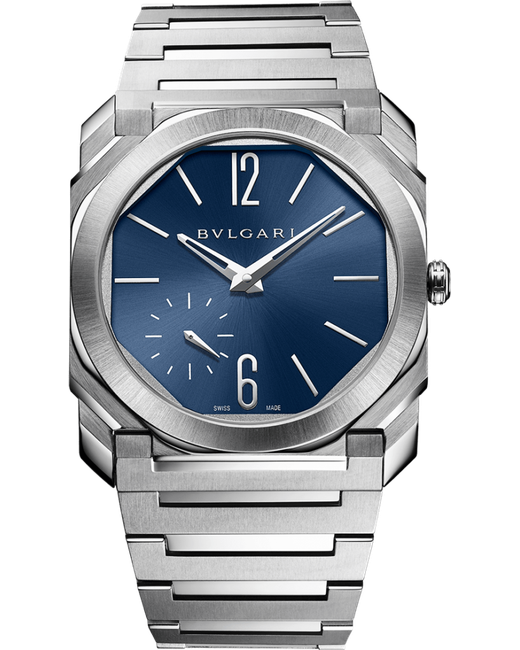 Bvlgari Наручные часы Octo Finissimo 103431 синий серебряный