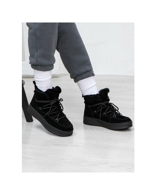 SOPRA footwear Ботинки CB3-22001-9/черный40 зимниенатуральная кожа полнота 6 размер 40