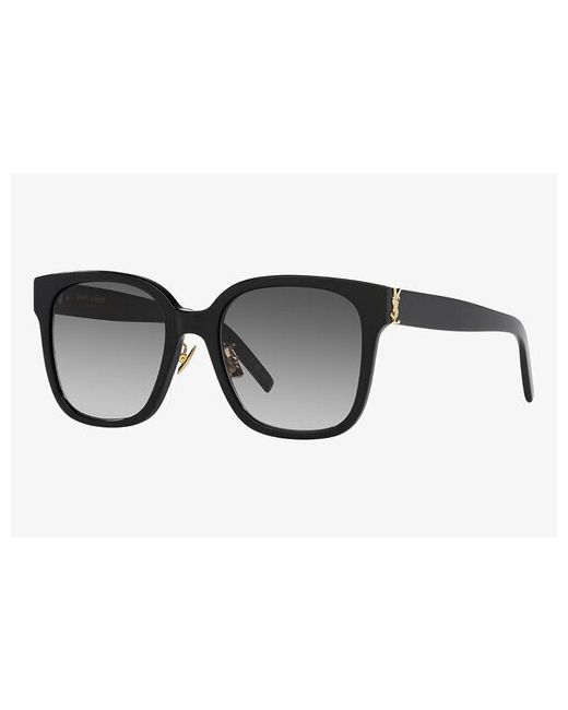 Saint Laurent Солнцезащитные очки квадратные оправа градиентные для черный