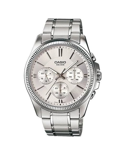 Casio Наручные часы Часы MTP-1375D-7A серебряный