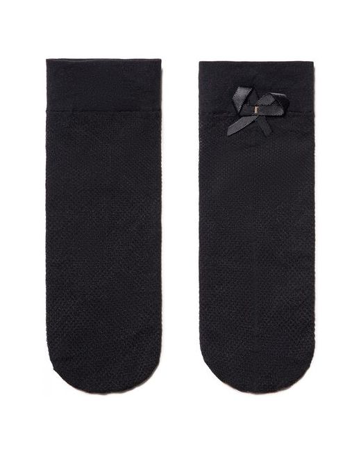 CONTE Elegant носки средние капроновые в сетку размер