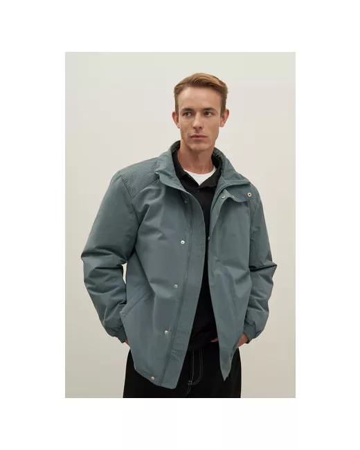 Finn Flare куртка демисезонная силуэт прямой водонепроницаемая капюшон размер