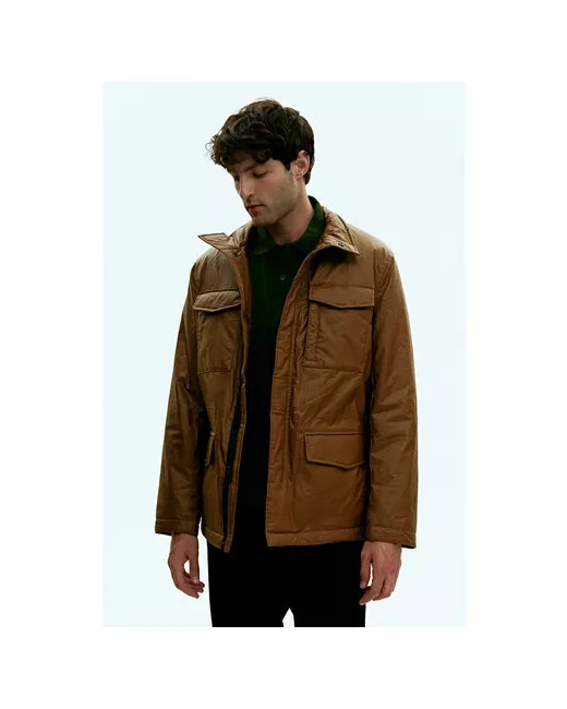 Finn Flare куртка демисезонная силуэт прямой водонепроницаемая ветрозащитная размер