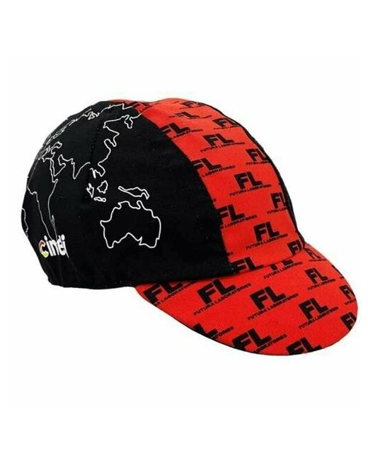 Cinelli Кепка шлем Бейсболка Futura Domestiq Black/Red летняя размер OneSize мультиколор