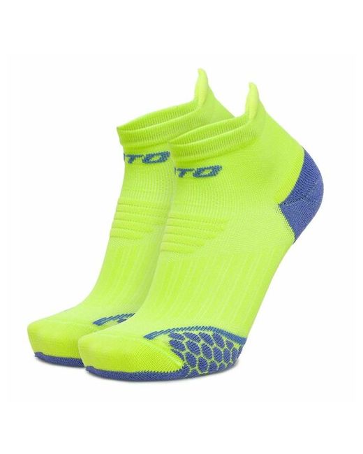 Uto носки укороченные усиленная пятка быстросохнущие бесшовные размер зеленый