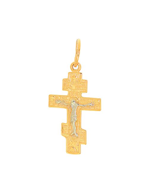 Золотник Подвеска крест из золота 4 267