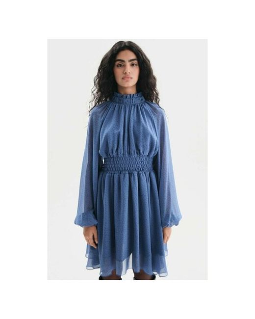 Toptop Платье повседневное классическое свободный силуэт мини подкладка размер 46/48