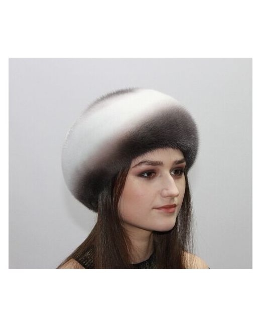Мария Берет шлем круглый норковый зимний подкладка размер 55 56