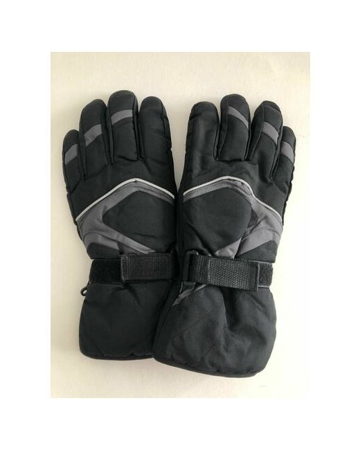 Cast-tex Gloves Зимние теплые перчатки Cast-Tex дутики на флисовой подкладке черный с серым Размер 8.5 9 9.5 10