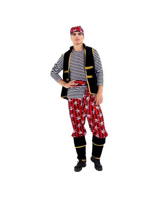 Батик Карнавальный костюм для взрослых Пират размер 21-34-