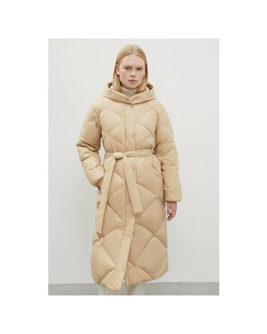 Finn Flare куртка демисезонная удлиненная силуэт прилегающий ветрозащитная утепленная размер