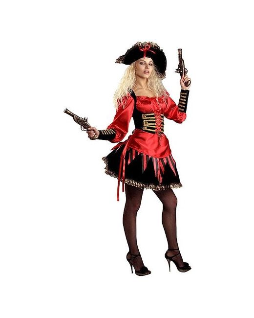 Батик Карнавальный костюм для взрослых Пиратка размер 1110-