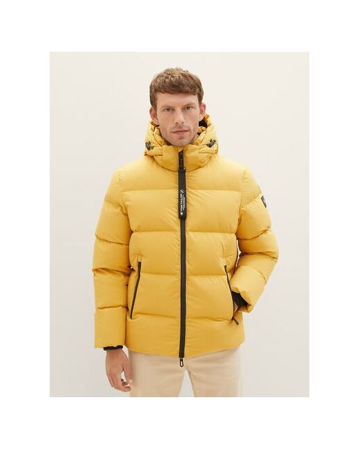 Tom Tailor куртка демисезон/зима силуэт прямой капюшон размер
