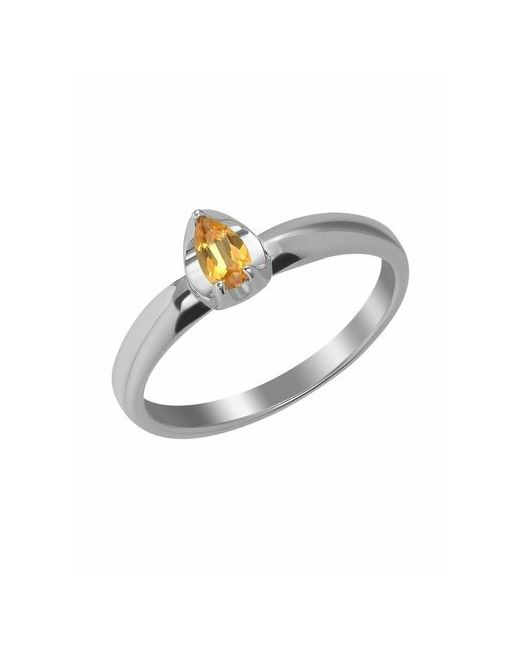 Ювелирочка Перстень 1050768175 серебро 925 проба желтый серебряный