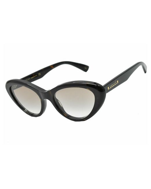 Gucci Солнцезащитные очки кошачий глаз оправа с защитой от УФ градиентные для черепаховый
