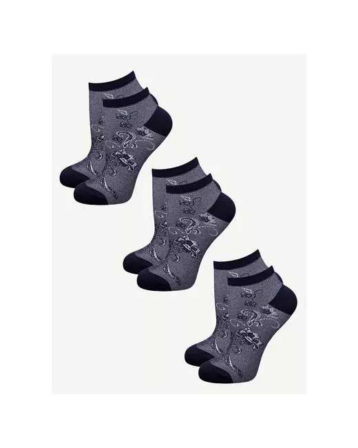 Гранд носки укороченные фантазийные размер 23-25