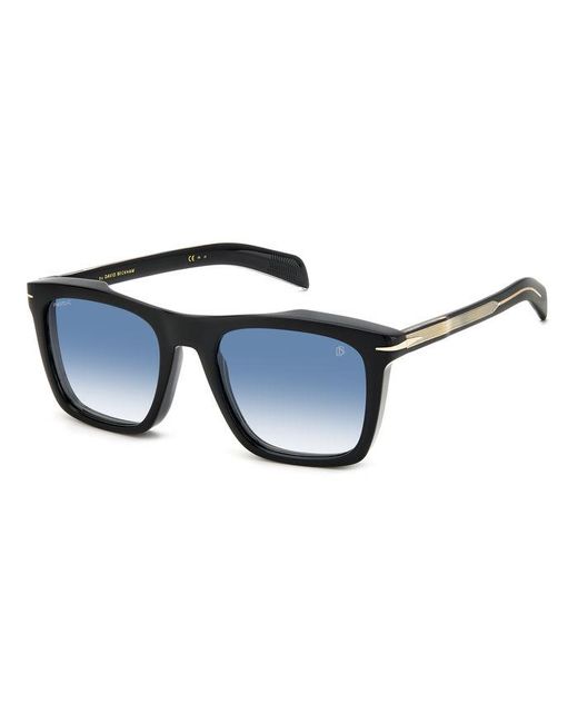 David Beckham Eyewear Солнцезащитные очки квадратные оправа для