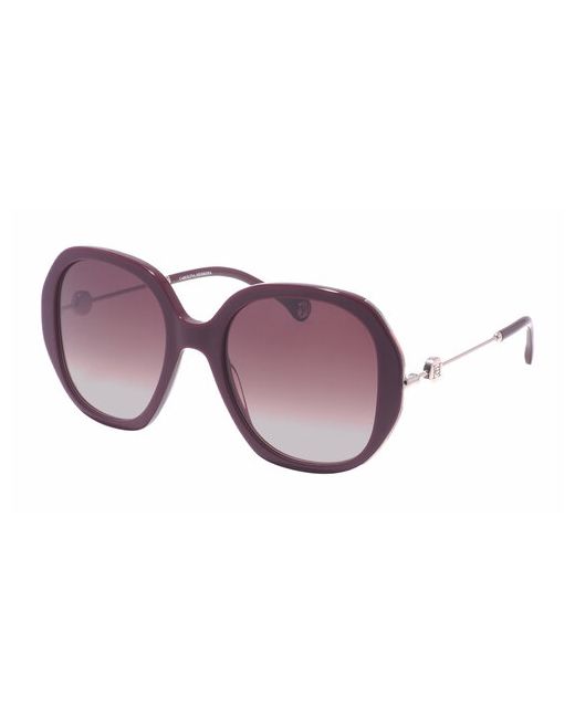 Carolina Herrera Солнцезащитные очки квадратные оправа для бордовый