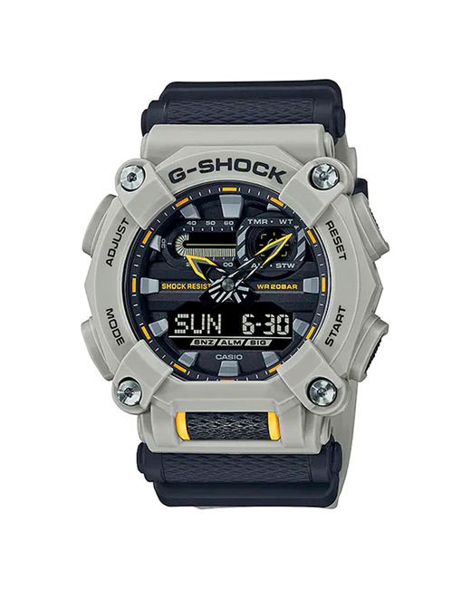 Casio Наручные часы Часы наручные GA-900HC-5A Гарантия 2 года черный