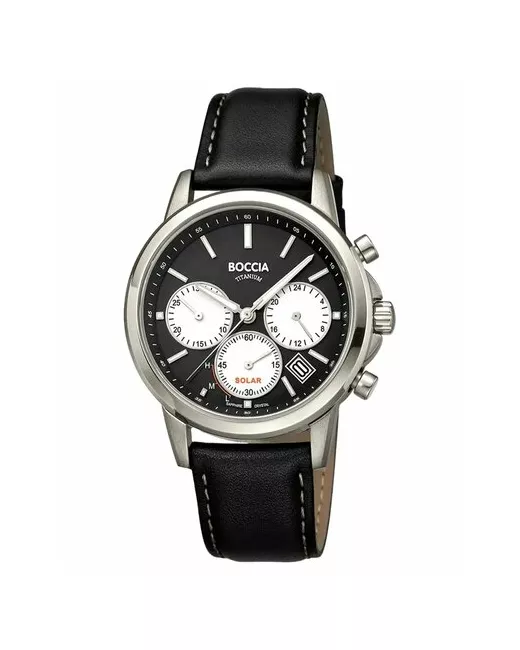 Boccia Наручные часы Часы Titanium Circle-Oval 3742-01 серебряный черный