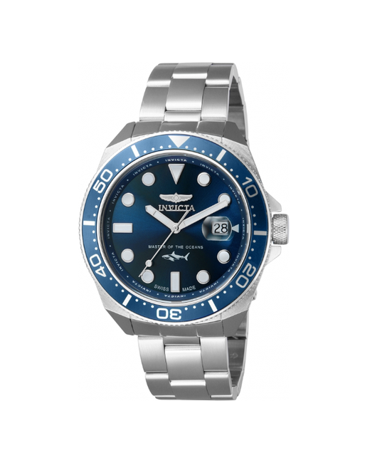 Invicta Наручные часы Часы кварцевые Швейцарские Pro Diver Swiss Made 39865 серебряный
