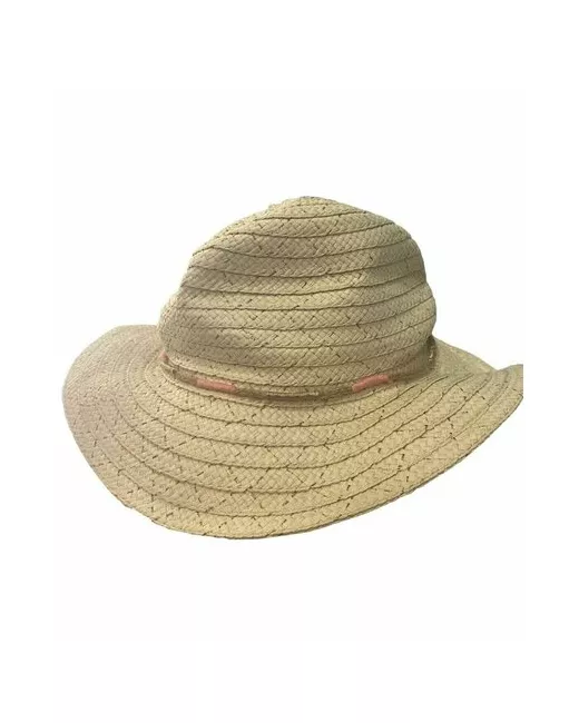 Zolla Шляпа Соломенная плетёная шляпа летняя размер