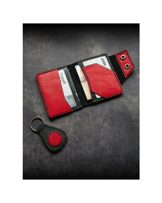 Kovach Кредитница 4 кармана для карт красный черный