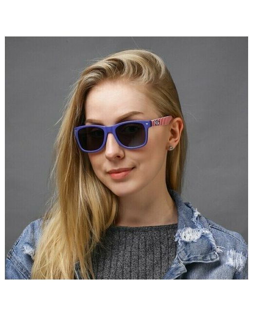 GiftsStore Солнцезащитные очки оправа с защитой от УФ разноцветный