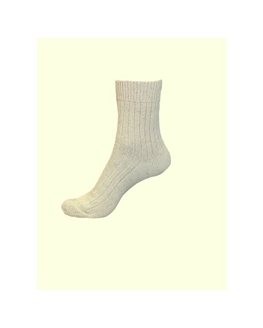 Стильная Шерсть носки средние вязаные усиленная пятка на Новый год ослабленная резинка размер 23