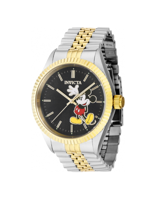 Invicta Наручные часы Часы кварцевые Disney Limited Edition Mickey Mouse 43873 серебряный