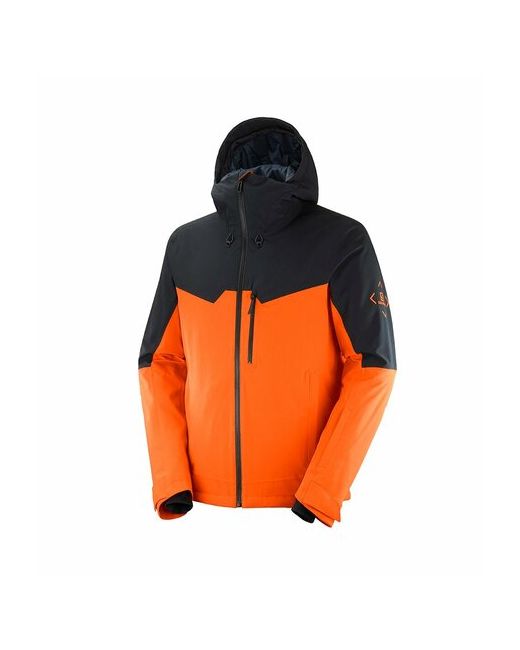 Salomon Куртка размер черный оранжевый