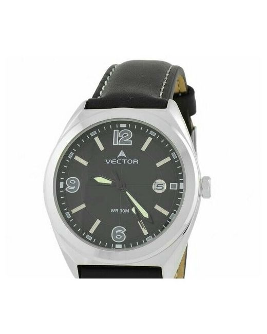 Vector Наручные часы Часы VC8-040512 черный серебряный