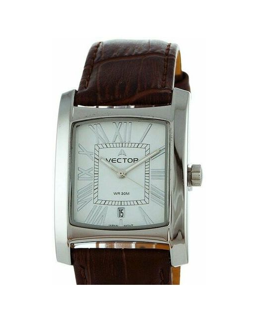 Vector Наручные часы Часы VC9-0045138 белый серебряный