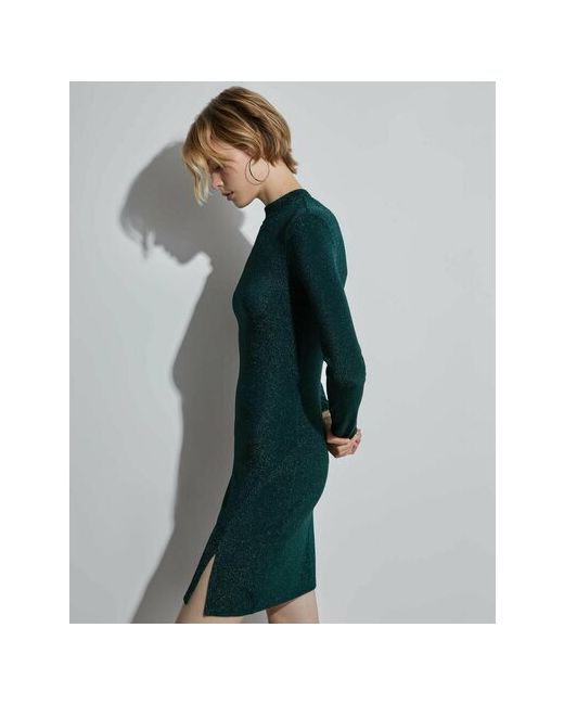 Gloria Jeans Платье прилегающее мини размер 48-50 зеленый