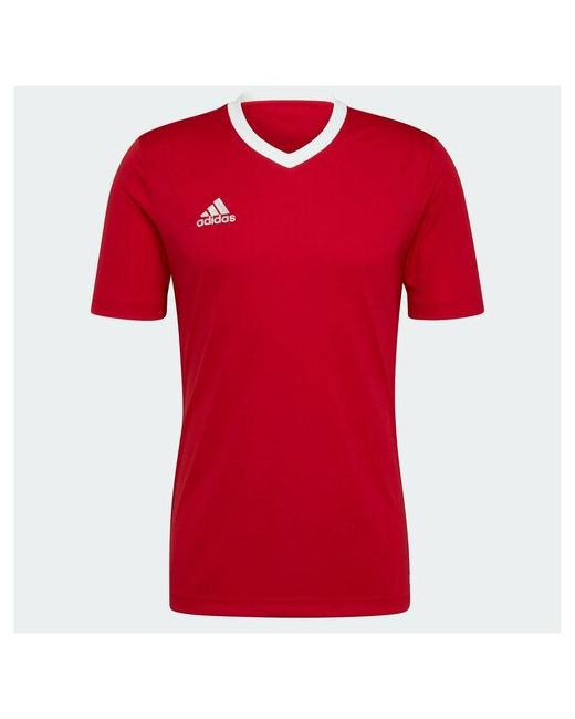 Adidas Футбольная футболка Entrada 22 силуэт прилегающий влагоотводящий материал размер