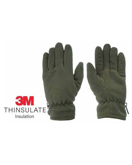 Sturm MIL-TEC Зимние флисовые перчатки MIL-TEC 12534001 утеплитель 3М Тинсулейт Thinsulate 8 размер