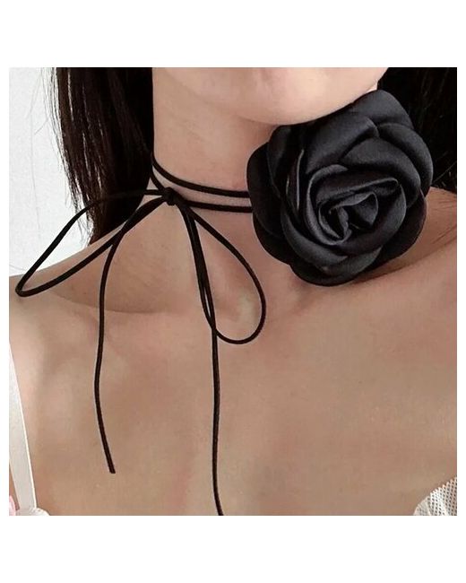 Fashion Jewelry Чокер цветок на шею ожерелье колье с цветком