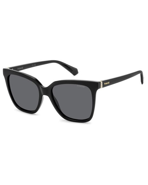 Polaroid Солнцезащитные очки квадратные с защитой от УФ поляризационные для черный