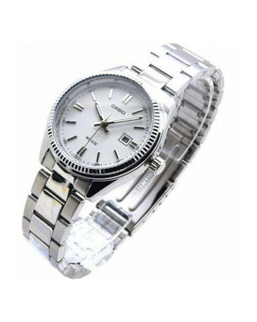 Casio Наручные часы Collection LTP-1302D-7A1 белый серебряный