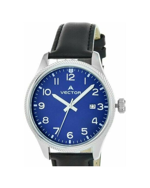Vector Наручные часы Часы VC8-1185125 синий серебряный