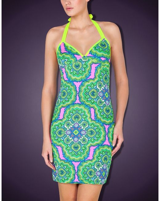 Infinity Lingerie Пляжное платье размер зеленый