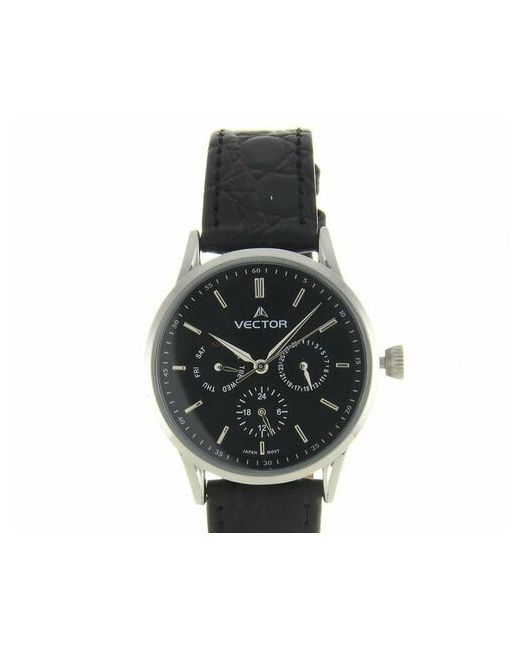 Vector Наручные часы Часы VH9-001513 черный серебряный