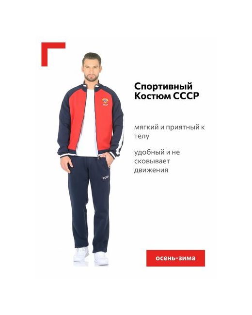 Addict Костюм олимпийка и брюки силуэт прямой карманы подкладка утепленный размер 56
