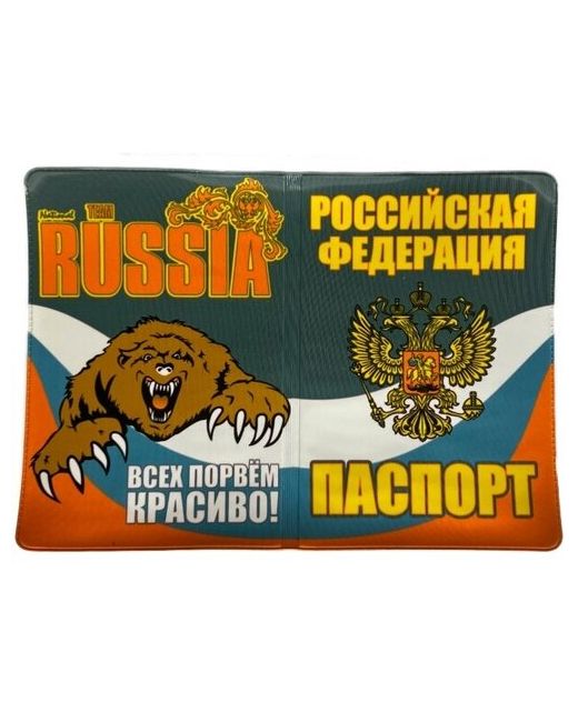 Военпро Обложка для паспорта мультиколор