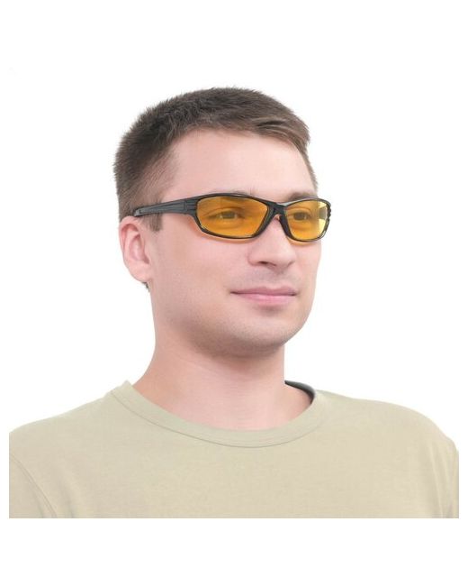ТероПром Солнцезащитные очки прямоугольные оправа поляризационные для