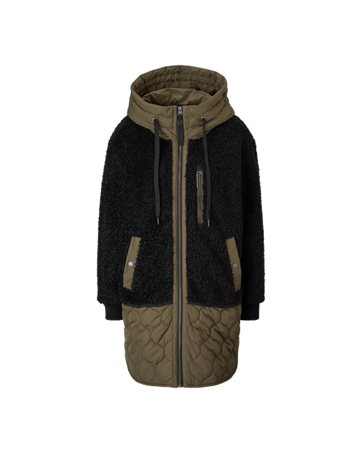 Q/S by s.Oliver куртка демисезон/зима удлиненная размер черный