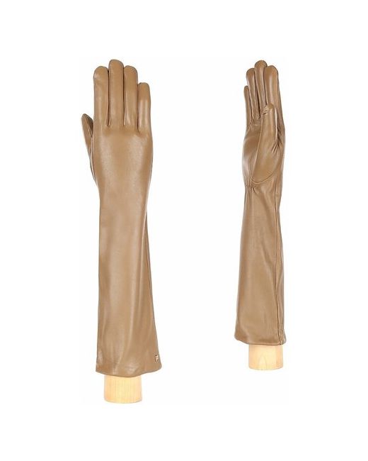 Fabretti Перчатки демисезон/зима натуральная кожа подкладка удлиненные размер 6.5
