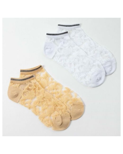 Minaku носки укороченные размер мультиколор