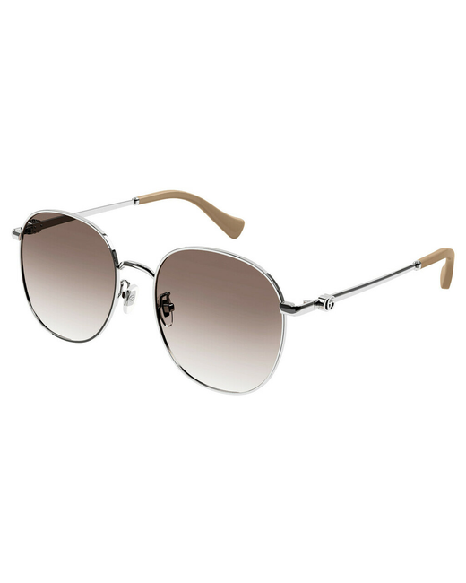 Gucci Солнцезащитные очки оправа градиентные для серебряный