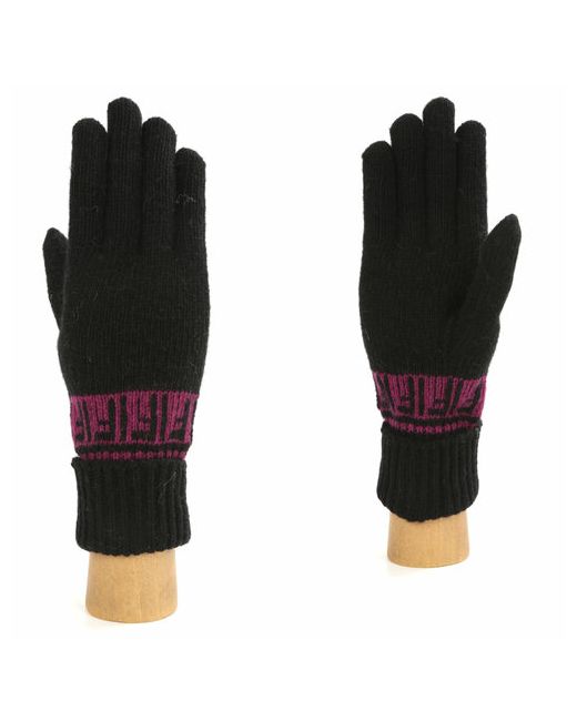 Fabretti Перчатки демисезон/зима шерсть утепленные размер 7 черный